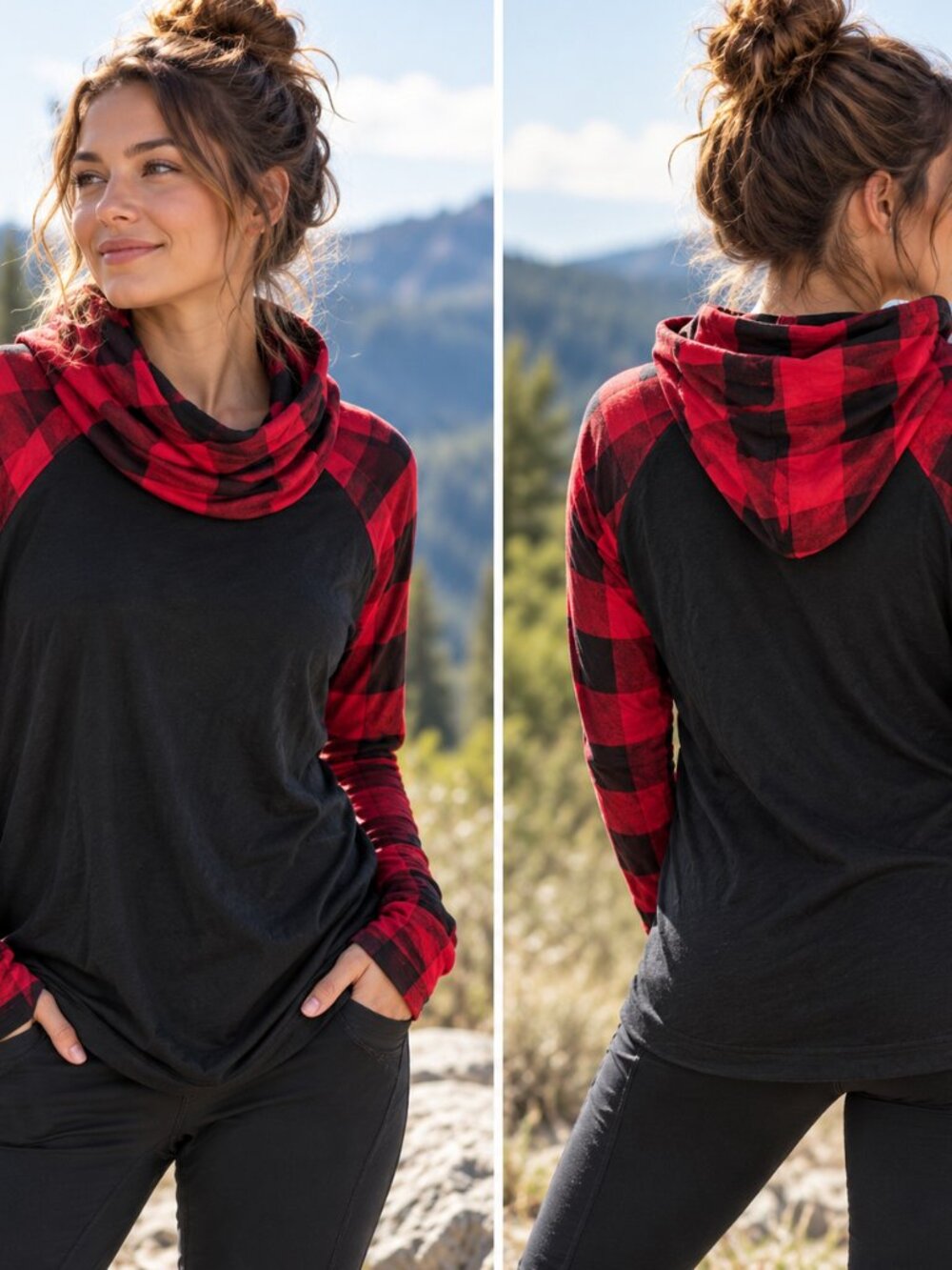 CD&Bree hooded shirt
